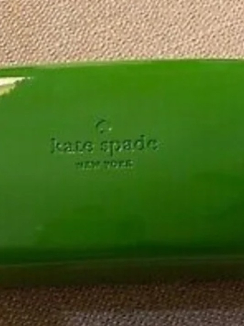 Kate Spade New York Green Eyeglass/Sunglass Case